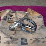 1974 1975 1976 Plymouth Valiant Nos Mopar Hood Ornament. Fixed Price $135.00.
