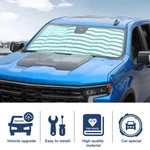 Sun Visor Front Windshield Window Cover For Chevy Silverado/sierra 2019+. Fixed Price $20.39.