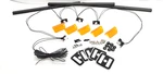 Amber Lenses Lund Sun Visor Complete Install Kit: Led Wiring, Emblem, Hardware. Fixed Price $199.95.