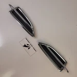 2013-2019 Ford Escape Front Fender Moulding Grille Trim Pair Silver/black Oem. Fixed Price $26.99.