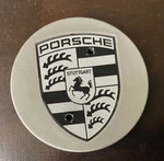 Porsche Macan Oem Factory Wheel Center Cap Silver & Black Single 1. Fixed Price $48.00.