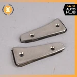 12-15 Bentley Continental Gtc Front Bumper Left & Right Plate Trim Set Oem. Fixed Price $73.23.