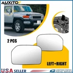 Left Right Mirror Glass For 2007-2014 Toyota Fj Cruiser Convex W/ Backing Plate. Fixed Price $42.74.
