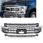 Ford F-250 F-350 Super Duty Platinum 2020-2022 Chrome Front Bumper Grille. Fixed Price $193.00.