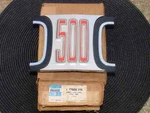 1969 Dodge Coronet "500" Nos Mopar Grille Emblem Ornament #2898334. Fixed Price $395.00.