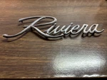 1973 1974 Buick Riviera Fender Original Chrome Emblem Part #1235608. Fixed Price $19.89.