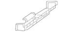 Genuine Infiniti Radiator Support Air Deflector 21578-5NA0A. Fixed Price $96.53.