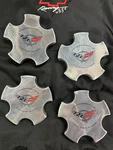 00-04 Corvette Oem Center Wheel Caps Commemorative 24:00 Heures Du Mans 9593475. Fixed Price $150.00.