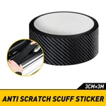 New 5D Door Carbon Fiber Sticker Body Anti Scratch Sill Scuff Cover Strip Us. Fixed Price $9.59.