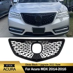 Upgrade 2022 Style Front Bumper Grille For Acura Mdx 2014-2016 Gloss Black. Fixed Price $297.49.