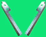 Rear Tub Light Corner Capping For Land Rover Series 2 3 Galvanised Pair (rh Lh). Fixed Price $98.85.