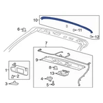 Ford Mustang 2015-2023 FR3Z6302564E Right Roof Molding. Fixed Price $190.38.
