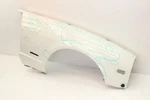 White Passenger Right Front Fender Fits 82-83 280ZX. Fixed Price $250.00.