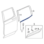 For Honda Pilot 2016-2022 72410TG7A03 Front Right Door Belt Molding. Fixed Price $52.26.
