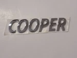 Mini Model Lettering "cooper" Oem Part 51-14-7-026-180 (silver). Fixed Price $30.00.