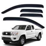 Tape-on Mount Window Vent Visor Rain Guard Fits 05-15 Toyota Tacoma Access Cab. Fixed Price $42.95.