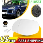 Mirror Glass For Porsche Cayenne 08-10 Right Left 95573103804 95573103904 10X. Fixed Price $170.99.