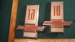 CG17 Chevrolet C10 Fender Emblems Vintage 1963 #3818127 Chevy Pickup Trucks. Fixed Price $79.99.