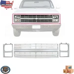 For 1985-1986 Chevrolet C10 Pickup Front Grille Left Right Headlights Bezel Trim. Fixed Price $120.30.