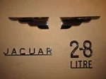 Jaguar XJ6 Series 1 2.8 Litre Saloon Nos Boot/trunk Lid Badges/emblems. Fixed Price $161.13.