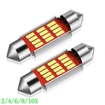 Auxito 36MM 6418 White Led Bulb License Plate Dome Map Door Light Canbus 2/10X. Fixed Price $33.24.