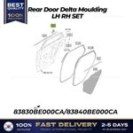 Genuine Rear Door Delta Moulding Lh Set For Hyundai Kona. Fixed Price $59.00.