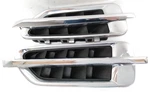 2007-2014 Cadillac Escalade Chrome Pair Front Fender Trim Vent Grille O5. Fixed Price $161.10.