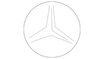 Genuine Mercedes-benz Star 202-758-03-58. Fixed Price $40.73.