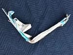 1973 -75 Chevelle Nos Gm Lh Front Drip Rail Molding W Vinyl Top 9679911. Fixed Price $195.00.