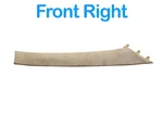 03-09 Mercedes W211 E550 E63 Amg Front Right Pillar Interior Trim Panel Oem. Fixed Price $41.25.