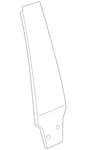 Genuine Volkswagen Pillar Trim 3G8-853-317-A-041. Fixed Price $101.99.