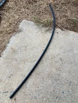 Tesla Model Y Roof Molding Trim Left Black 2020-2024 1495730-00-C Damaged. Fixed Price $135.00.