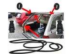 Gasket Set Tailgate Seal Bellows For Mercedes W124 Station Wagon. Fixed Price $231.46.