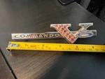 Plymouth Fury/satellite/valiant Fender Commando V8 Emblem. Fixed Price $60.00.