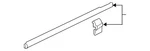 Genuine Honda Molding Assembly Front Door 72450-TG7-A12. Fixed Price $121.67.