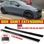 86.6" Glossy Black Side Skirts Rocker Panel Lip For Mazda CX3 CX-30 CX-50 CX9. Fixed Price $55.29.