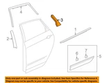 Gm Oem 10-16 Srx Rear Door Exterior Trim-applique 20932876. Fixed Price $56.72.