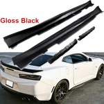 For 2016-2022 Chevy Camaro Lt Rs Glossy Black ZL1 Style Side Skirt Extensions. Fixed Price $189.99.
