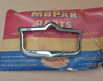 1951 1952 Desoto S15 Deluxe Custom Nos Mopar Hood Medallion Bezel. Fixed Price $95.00.