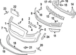 Genuine Ford Molding Bumper Bar MA1Z-17C754-NA. Fixed Price $412.93.