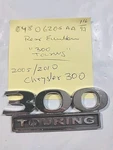Mopar 04806205AA "300 Touring" Rear Emblem Oem Refurbished 05/10 Chrysler. Fixed Price $10.00.