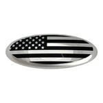 Ford Focus Max Taurus Escape 5" Oval Rear U. S. Flag Tailgate Badge Emblem. Fixed Price $27.72.