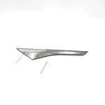 2020 2023 2024 Buick Encore Gx Quarter Panel Right 42669225 Moulding Chrome Rh. Fixed Price $48.00.