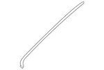 Genuine Hyundai Side Molding 86130-CW010. Fixed Price $86.75.