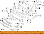 Bmw Oem 14-18 X5 Front Bumper Grille Components-air Duct 51117303112. Fixed Price $72.58.