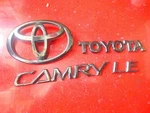 02 03 04 05 06 Toyota Camry Rear Lid Emblem Badge Set Trunk Chrome Oem. Fixed Price $20.89.