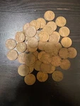 Roll Of Lincoln Wheat Cents (1940S-1950S). Fixed Price $9.94.