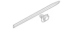 Genuine Volvo Door Molding 30698454. Fixed Price $127.62.