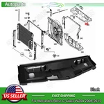 For 08-15 Mercedes Benz C-class C180 Cold Air Shroud Fan Upper Cover A2045001455. Fixed Price $38.69.