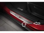 Mazda CX-3 Aluminum Scuff Plates With An Logo (set Of 2) 00008TS02. Fixed Price $82.41.